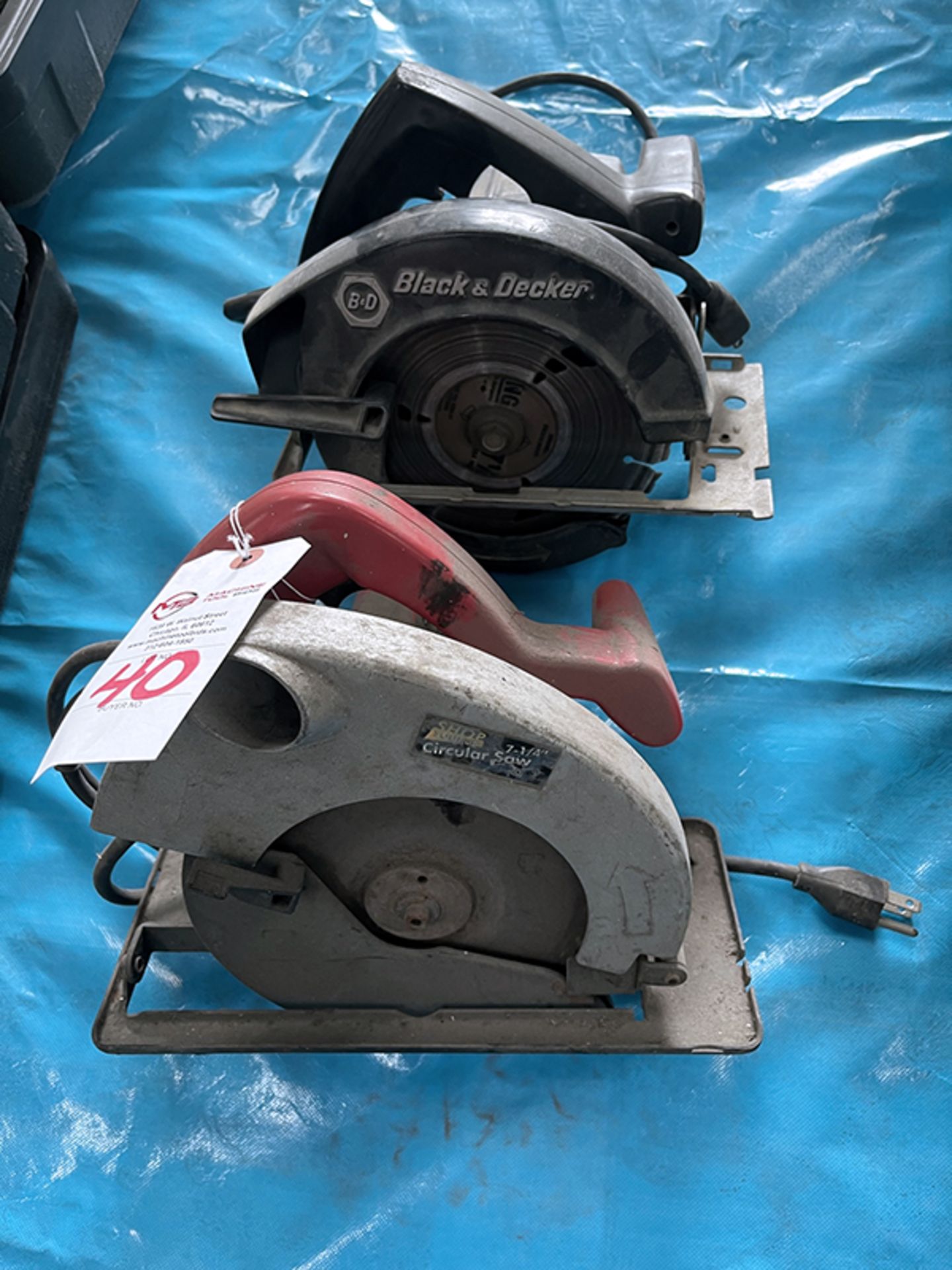 (2) Electric Circular Saws - Image 2 of 5