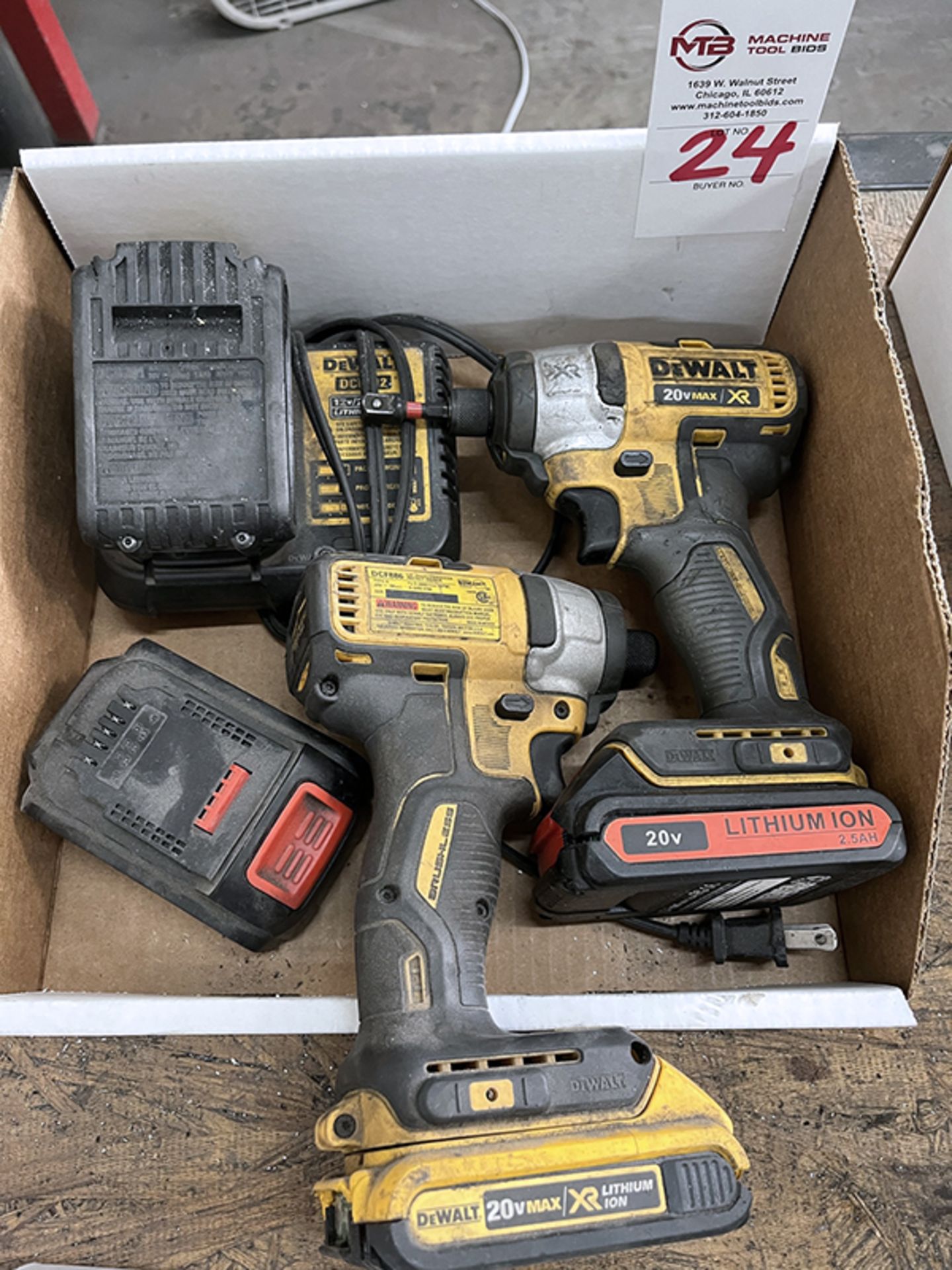 Dewalt Battery Powered Impact Drivers