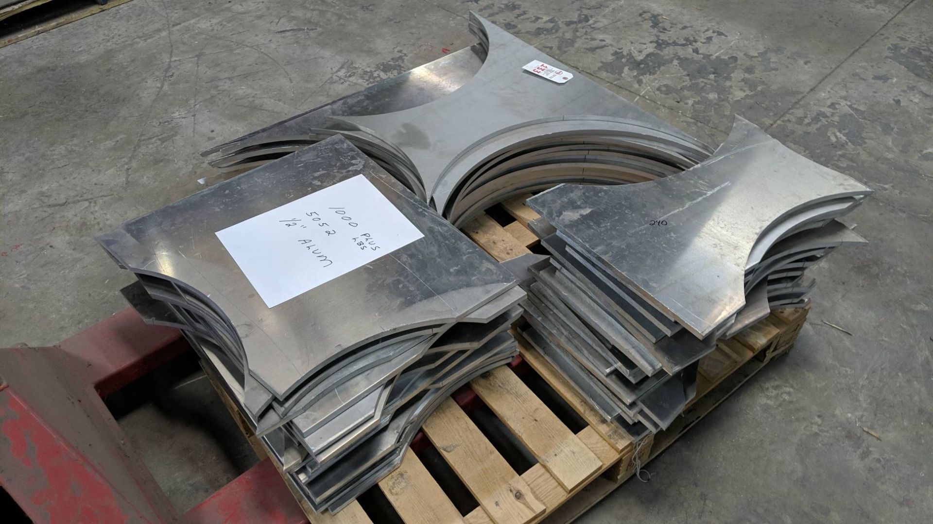 Aluminum Flat Scrap Inventory - Image 9 of 9