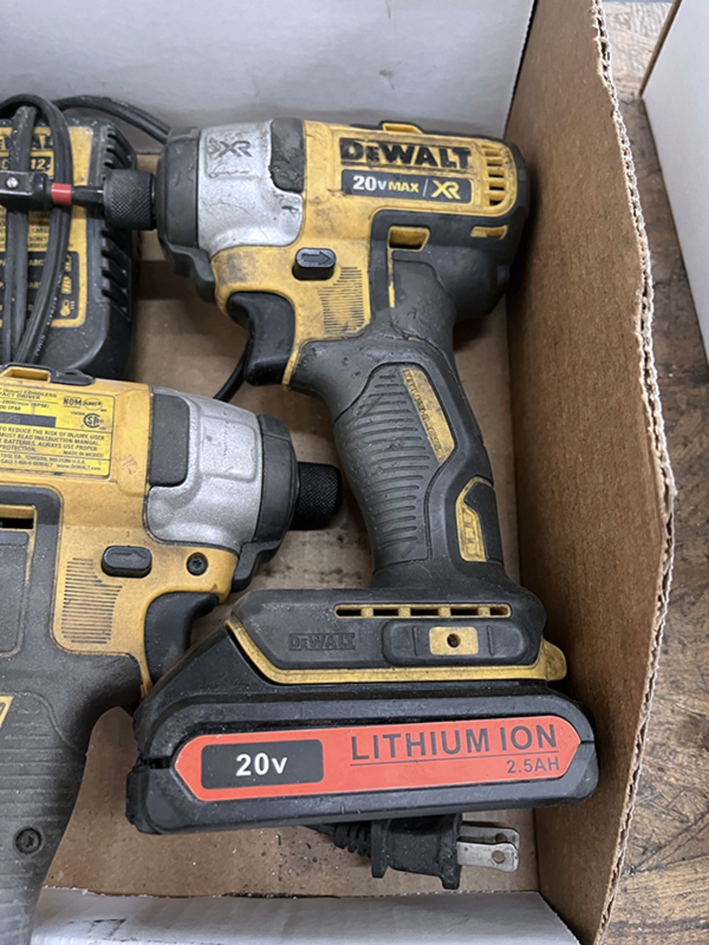 Dewalt Battery Powered Impact Drivers - Image 2 of 5