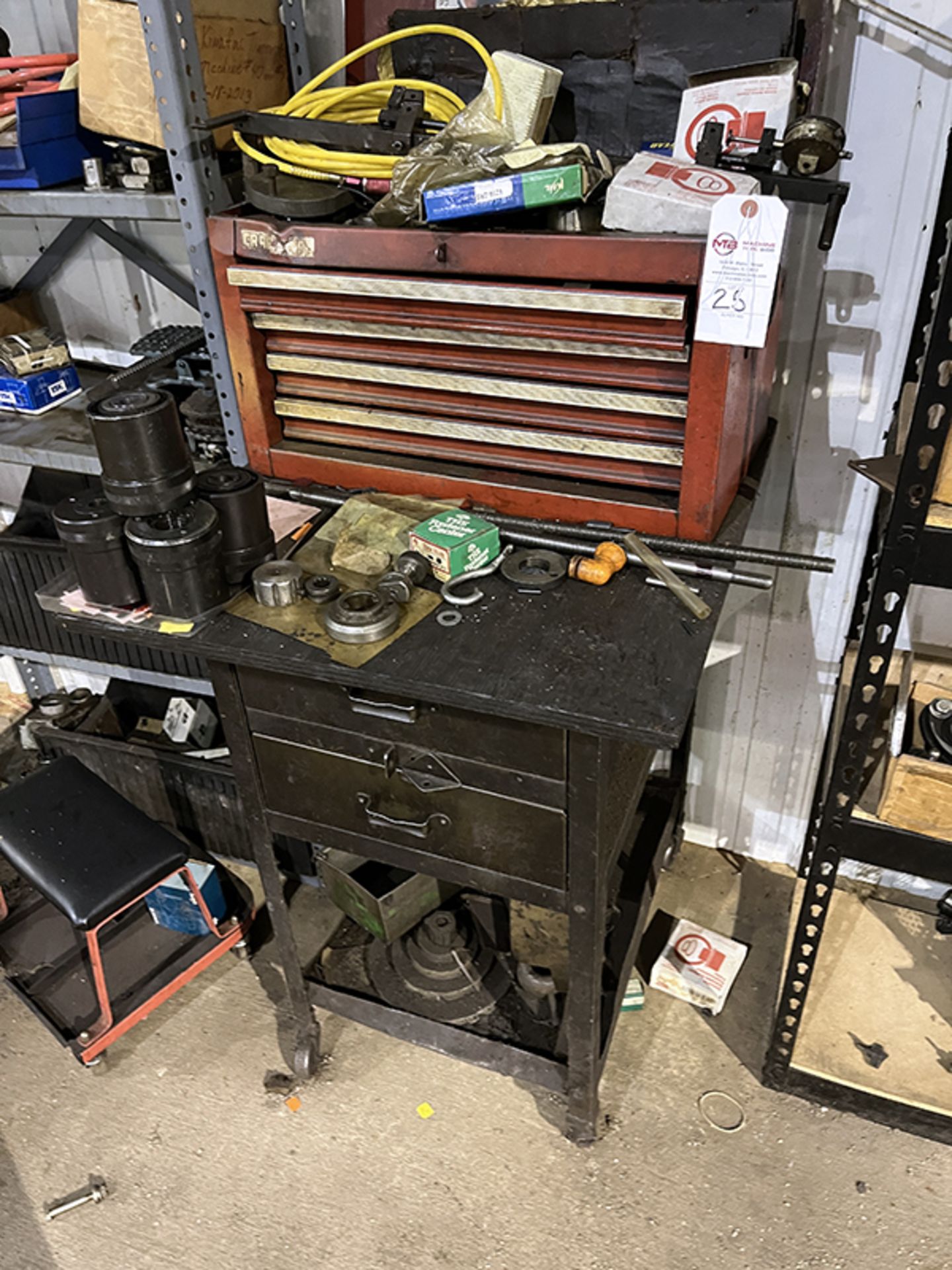 Craftsman Tool Chest on Stand w/ Contents - Image 2 of 10