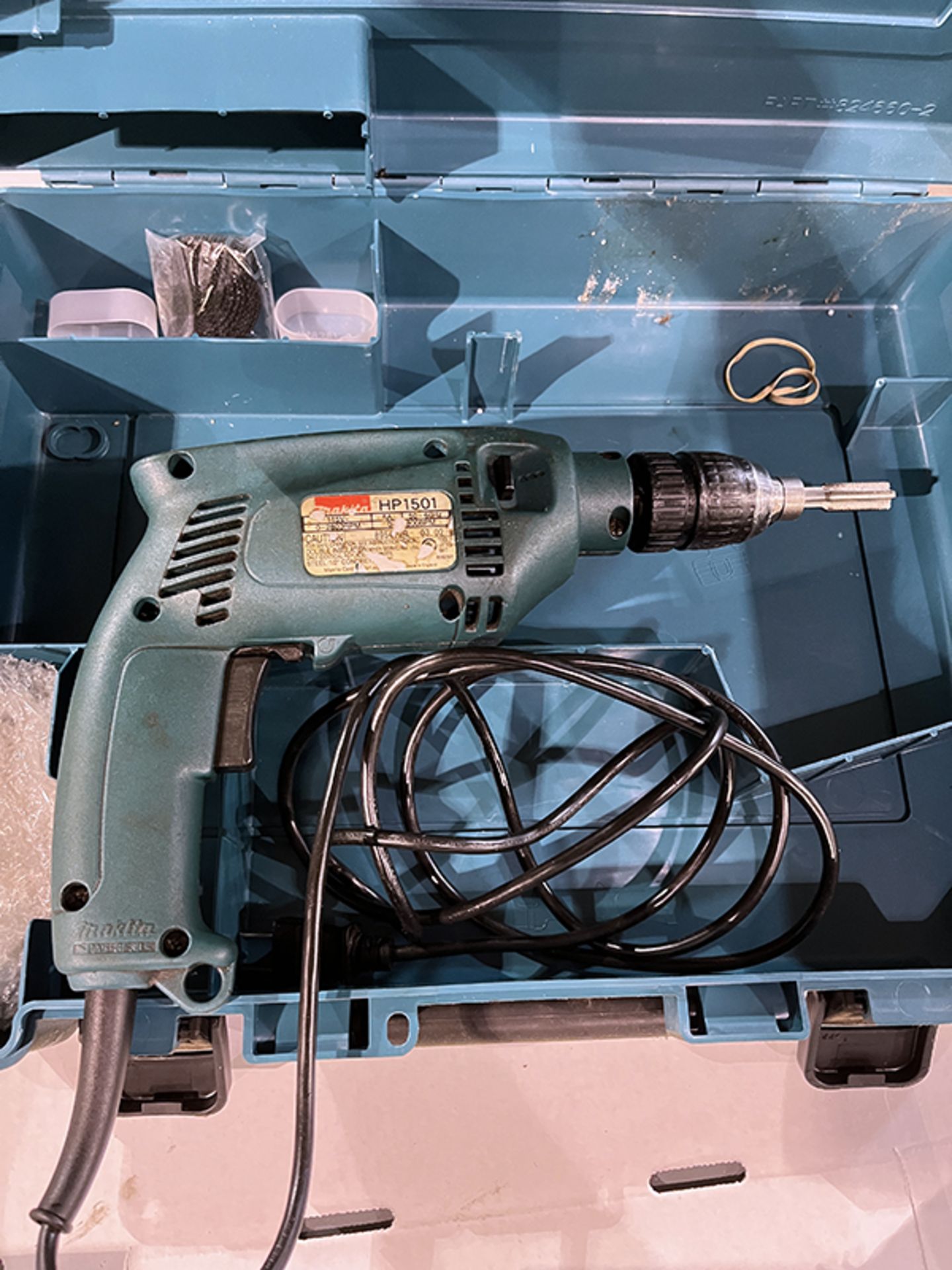 Makita HP1501 Electric Drill with Case; - Image 6 of 6