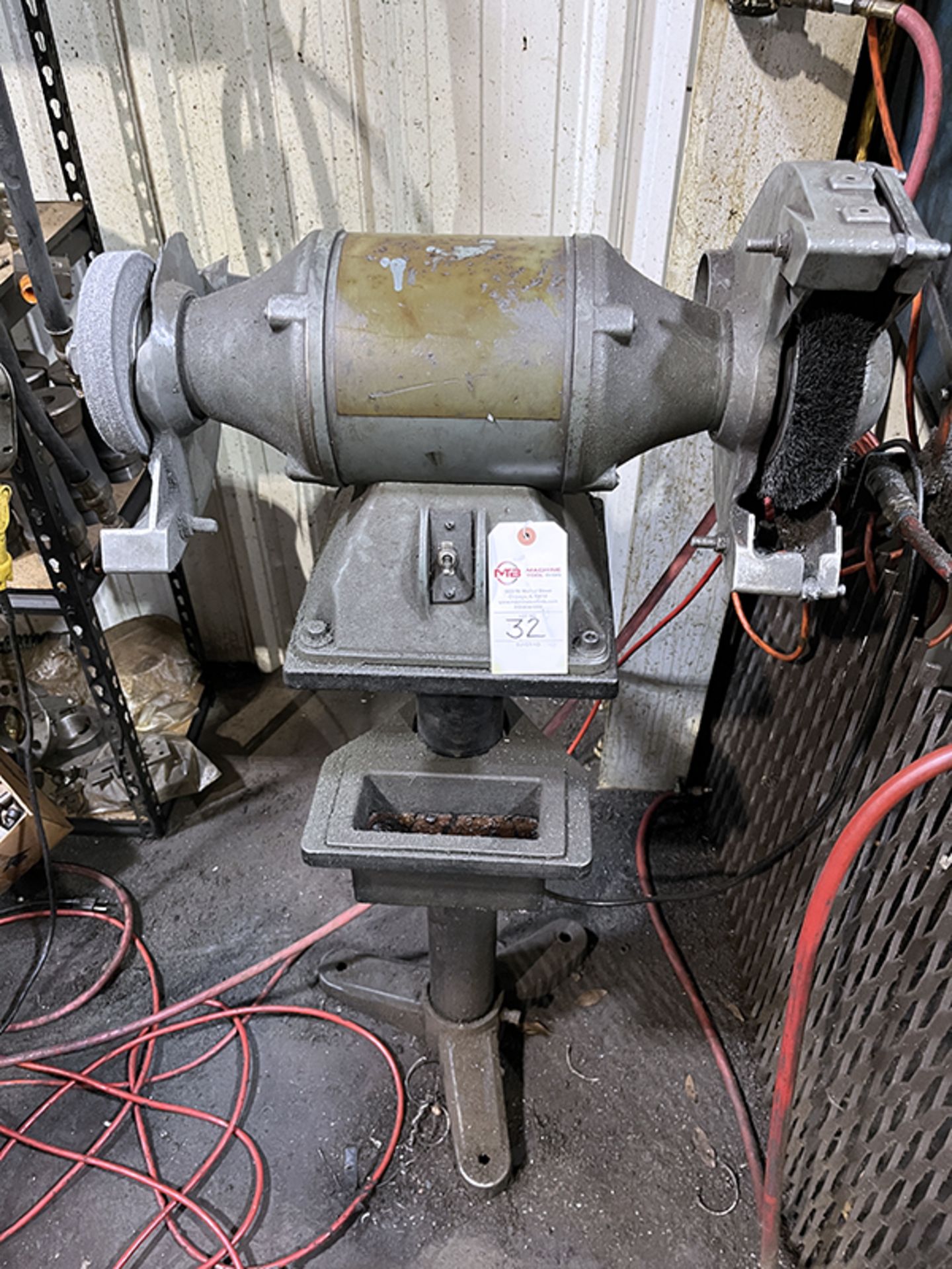 Dual End Pedestal Grinder