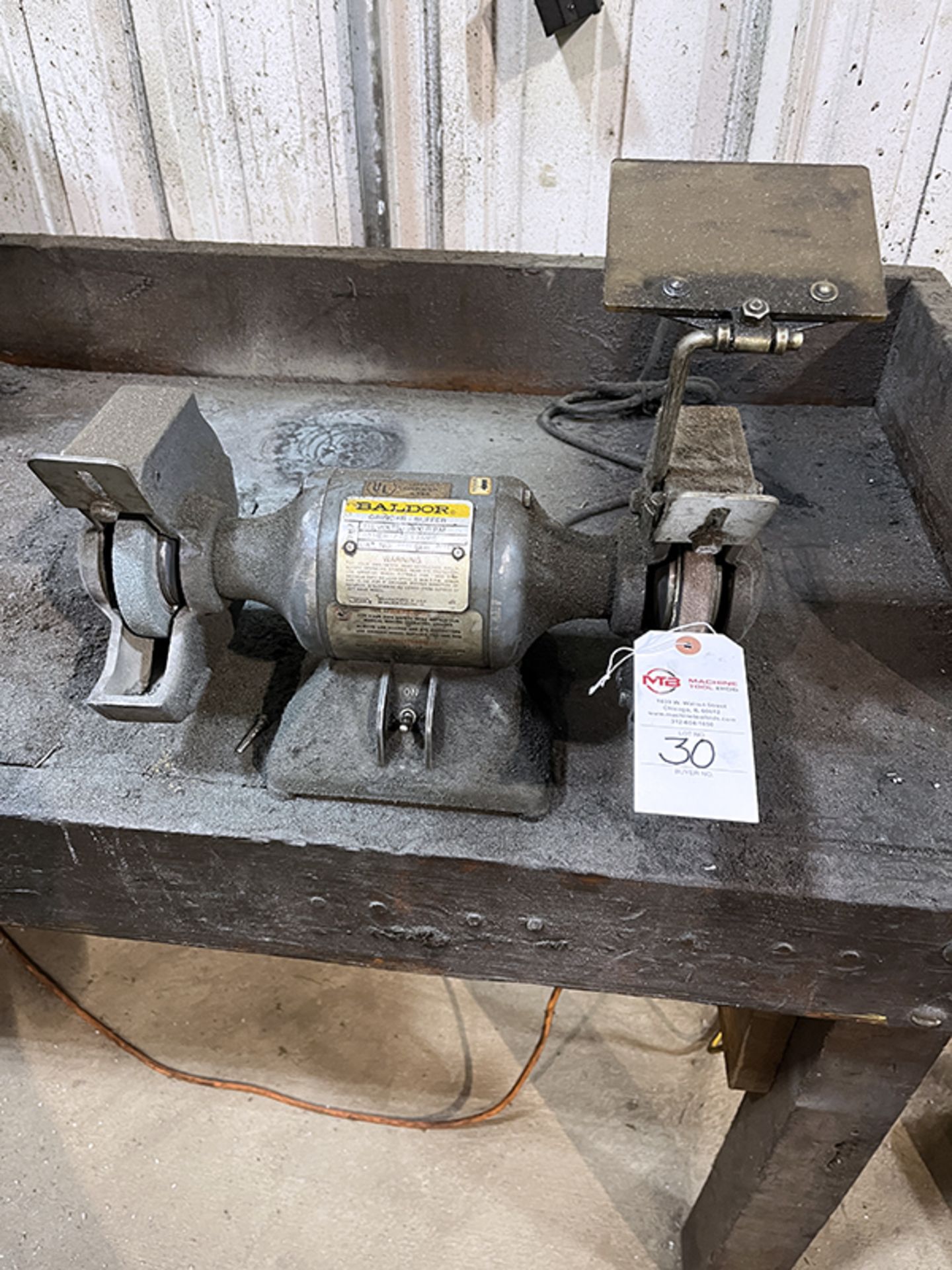 Baldor Dual End Bench Grinder