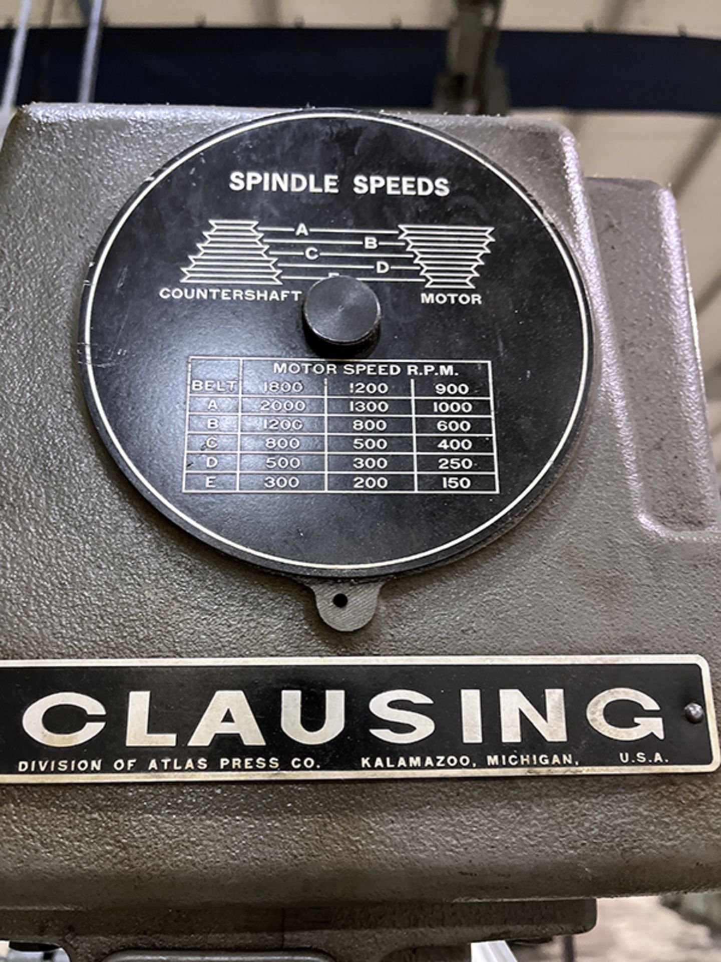 20" Clausing 2235 Twin Spindle Production Drill - Image 9 of 11