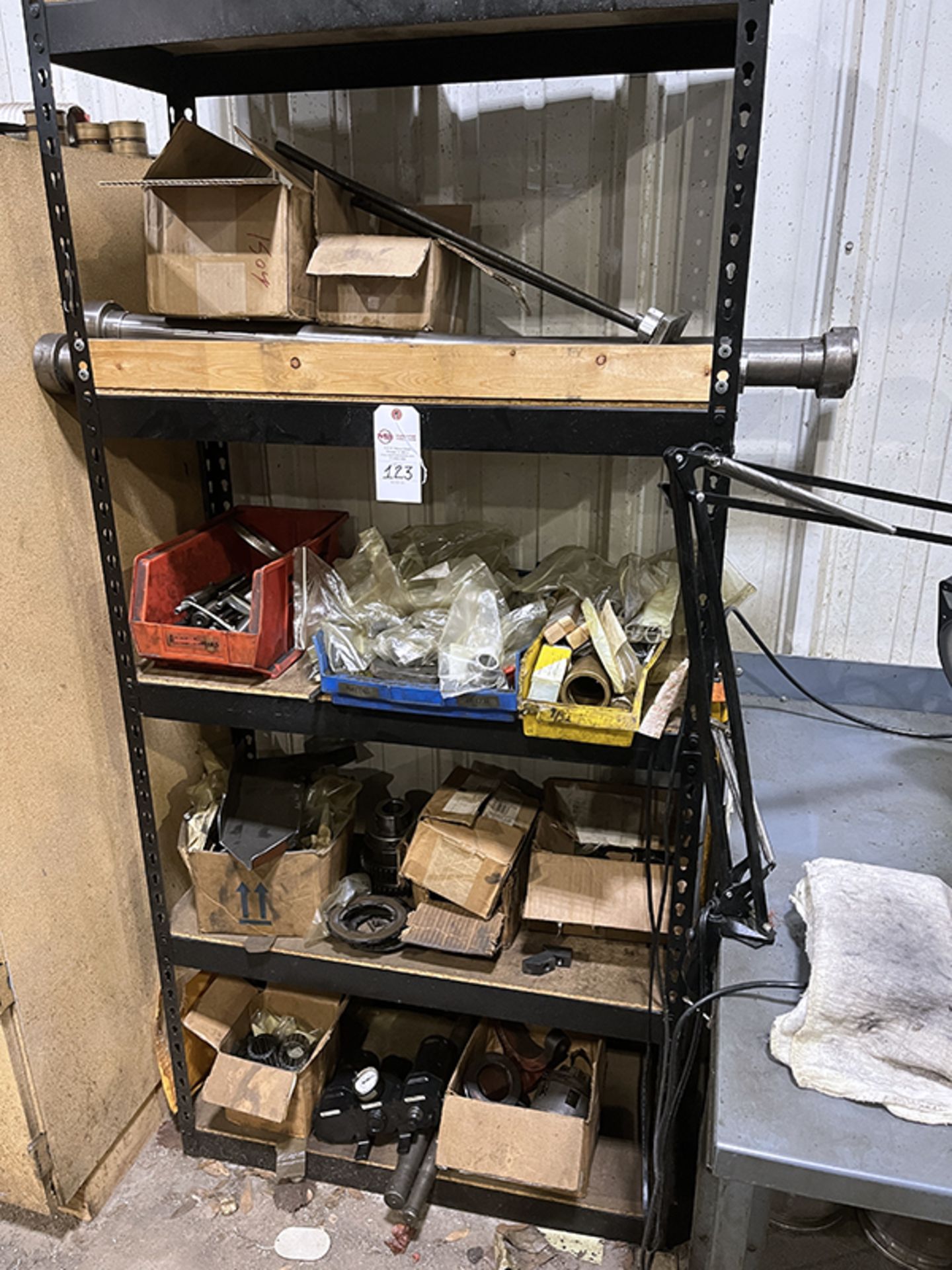 Shop Shelf Unit with Acme Gridley Parts - Image 2 of 7