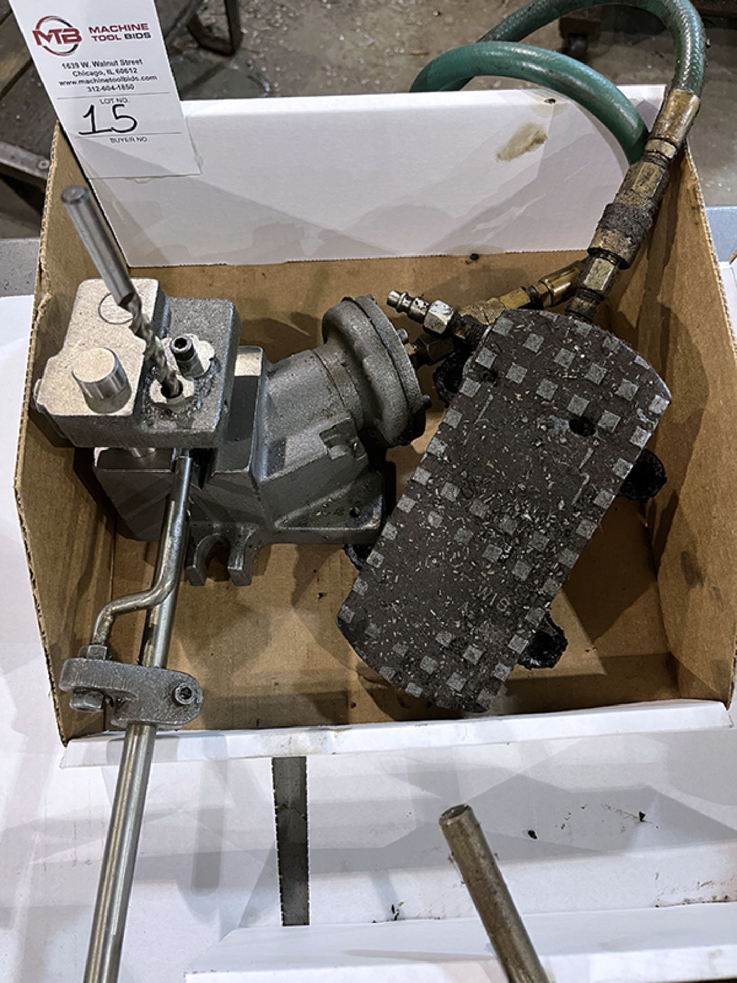 Heinrich Drilling Vise & Foot Pedal