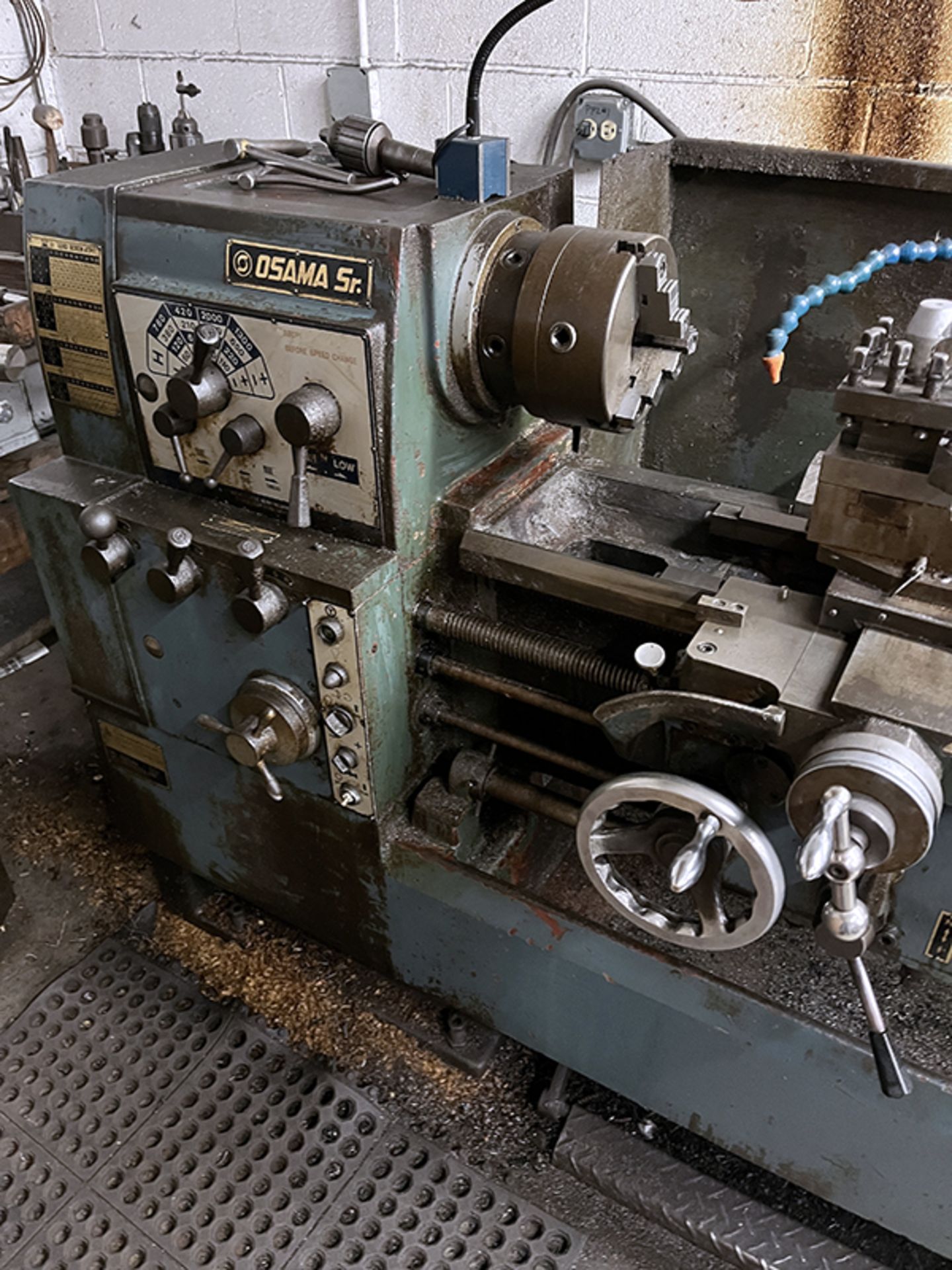 17" x 40" Osama Sr SJ1740D Engine Lathe - Image 2 of 16