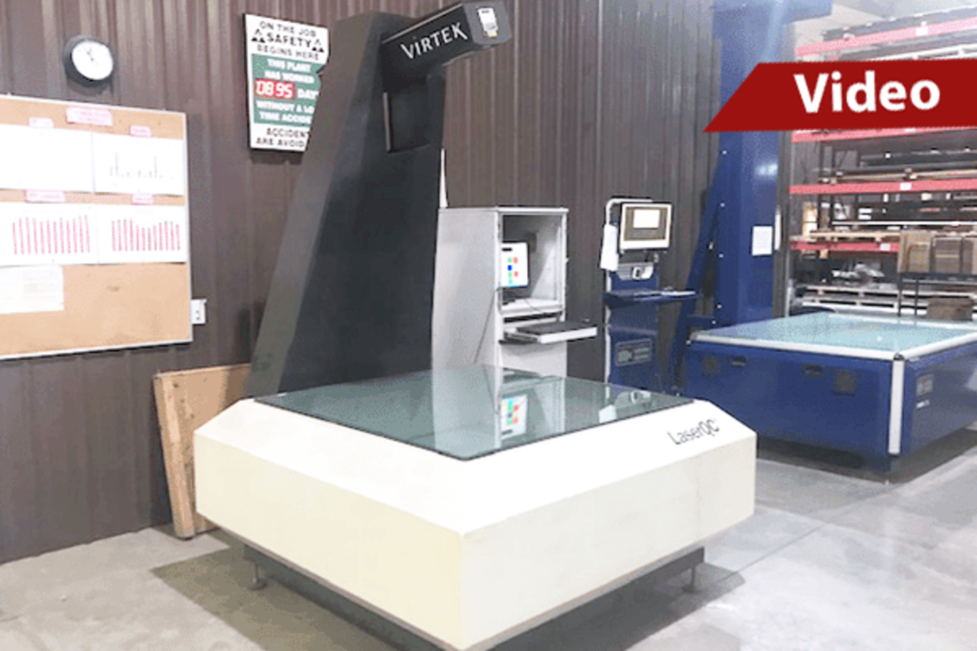 Virtek QC 1200 Laser Inspection Machine (2005)