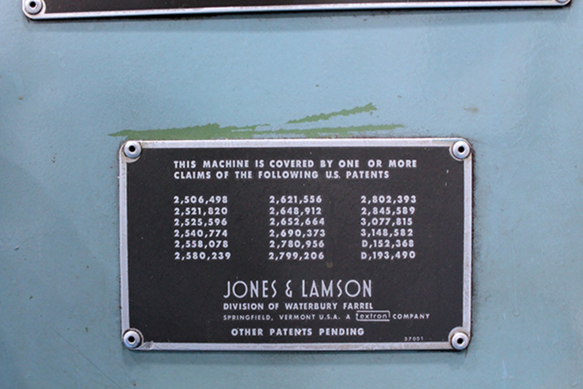 Jones & Lamson PC-14A Optical Comparator - Image 8 of 11
