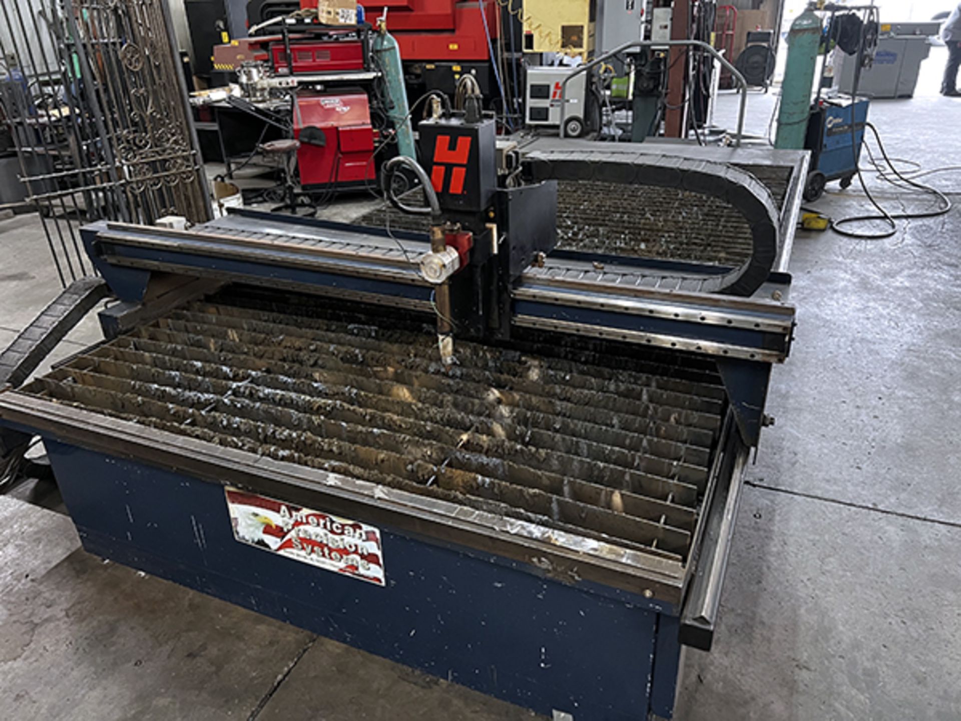 Hypertherm 6' x 12' Plasma Cutter (2007) - Image 2 of 12