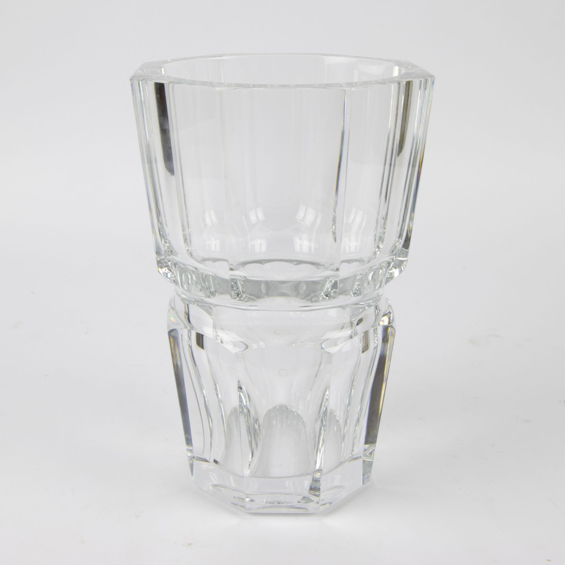 White crystal Baccarat vase - Bild 4 aus 5