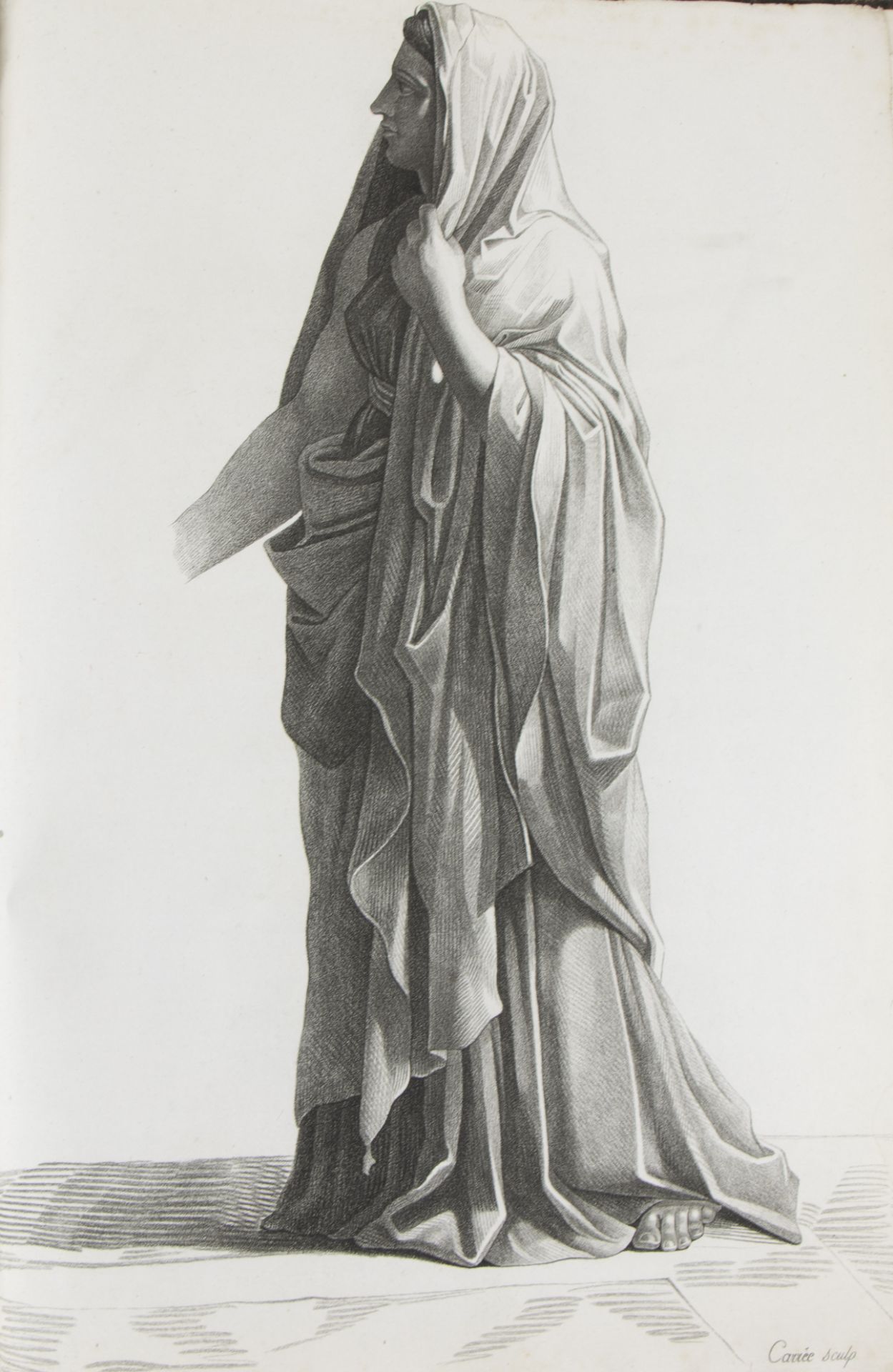 Recueil de Tetes et de Figures, choisies dans les plus beaux tableaux de Nicolas Poussin. published - Image 5 of 6