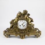 Bronze mantel clock Chameroy Paris 19th century