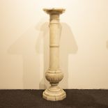 Alabaster pedestal