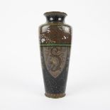 Japanese cloisonné vase Meiji