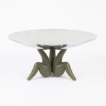 Alessi Les Ministres Centerpiece Fruit Bowl Philippe Starck Olive Legs