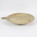 Large old kneading bowl for dough, India