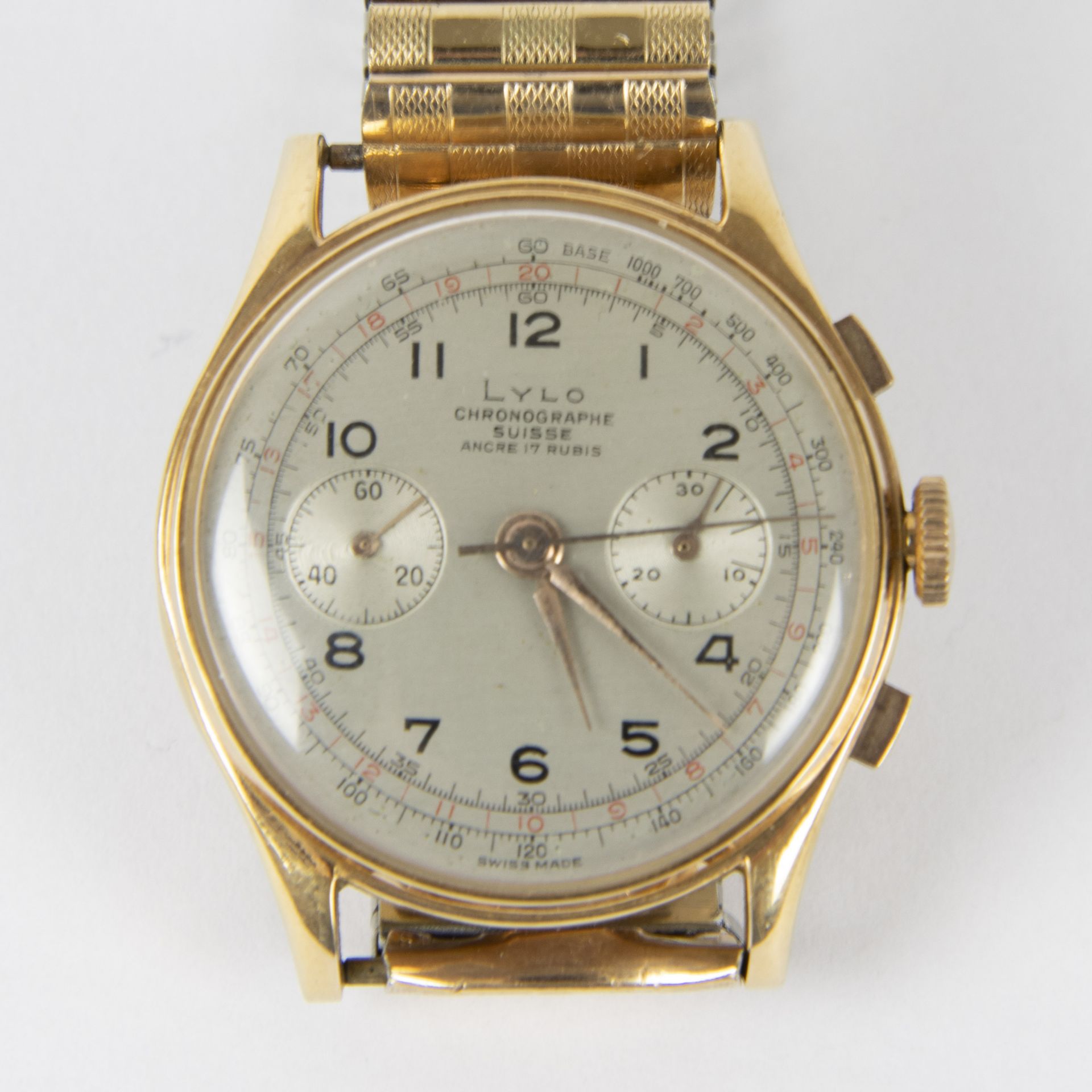 Golden watch Chronographe Lylo Suisse - Bild 2 aus 4