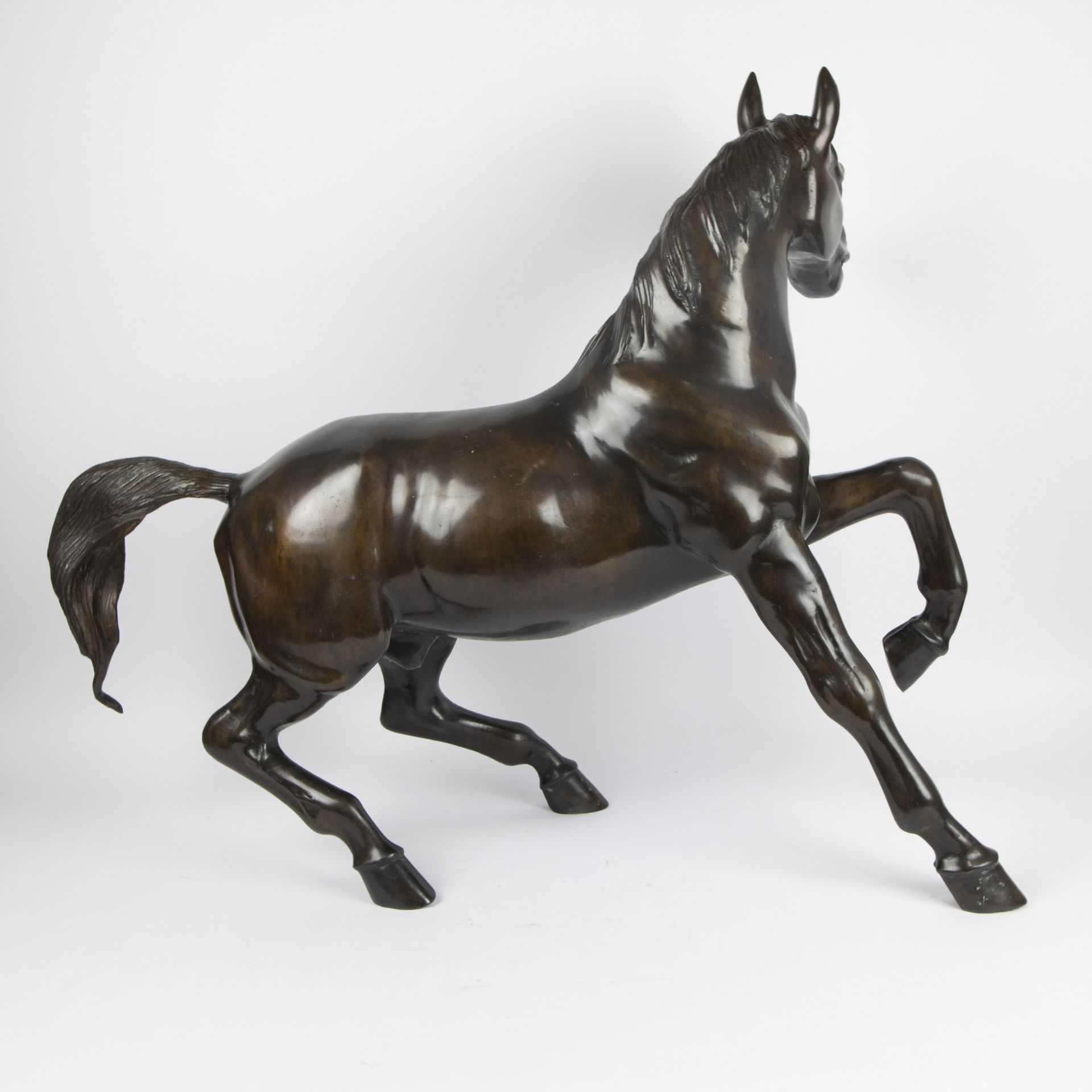 Couple bronze horses - Bild 5 aus 9