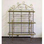 Wrought iron wall rack plaque J. Huysentruyt bruxelles