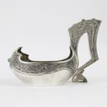 A Russian silver jug Kovsh by Orest Kurdyukov for Orest 1900s