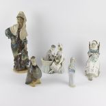 Collection of porcelain figurines LLADRO Valancia Spain