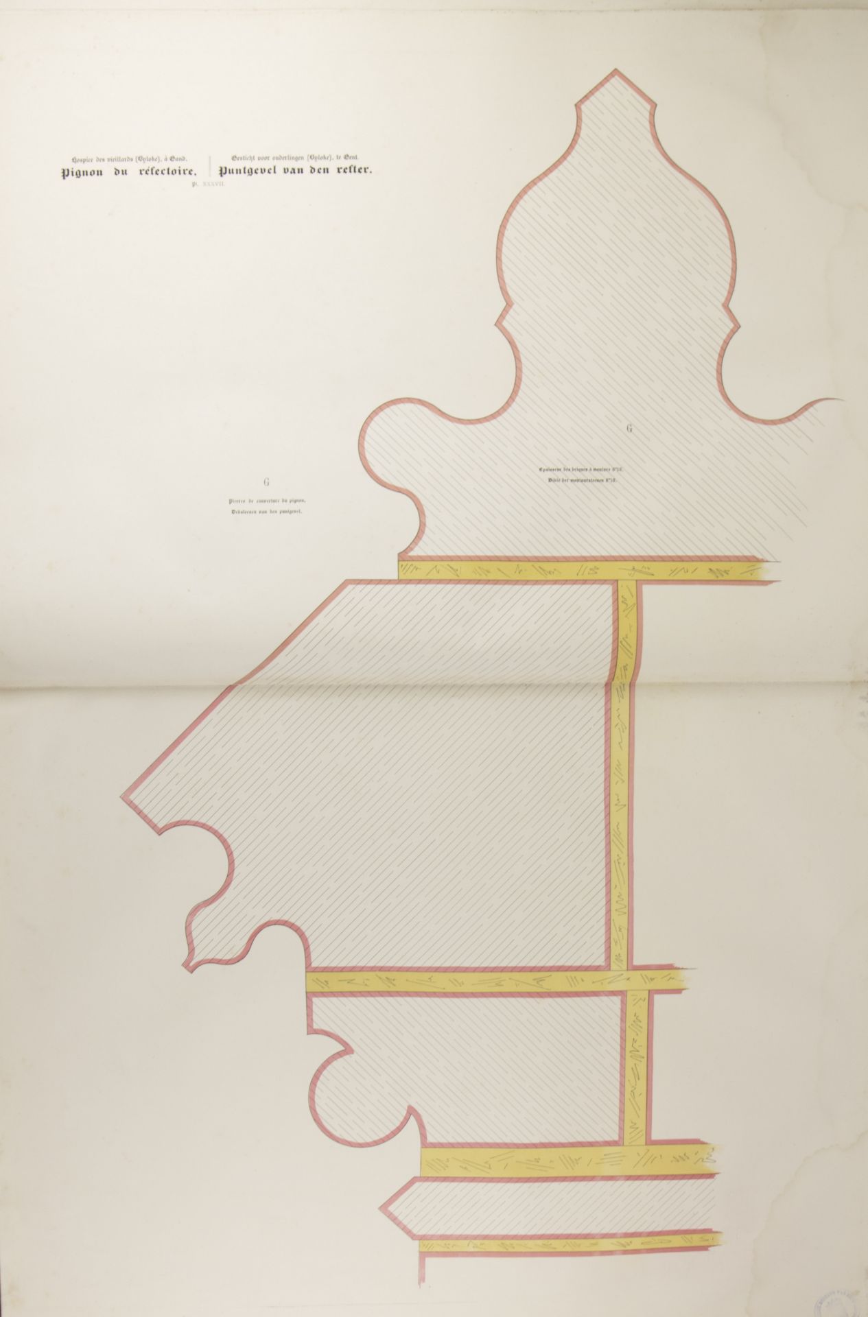 L'Hopital de la Byloke by Arthur Verhaegen 1889, 43 plates - Bild 4 aus 5