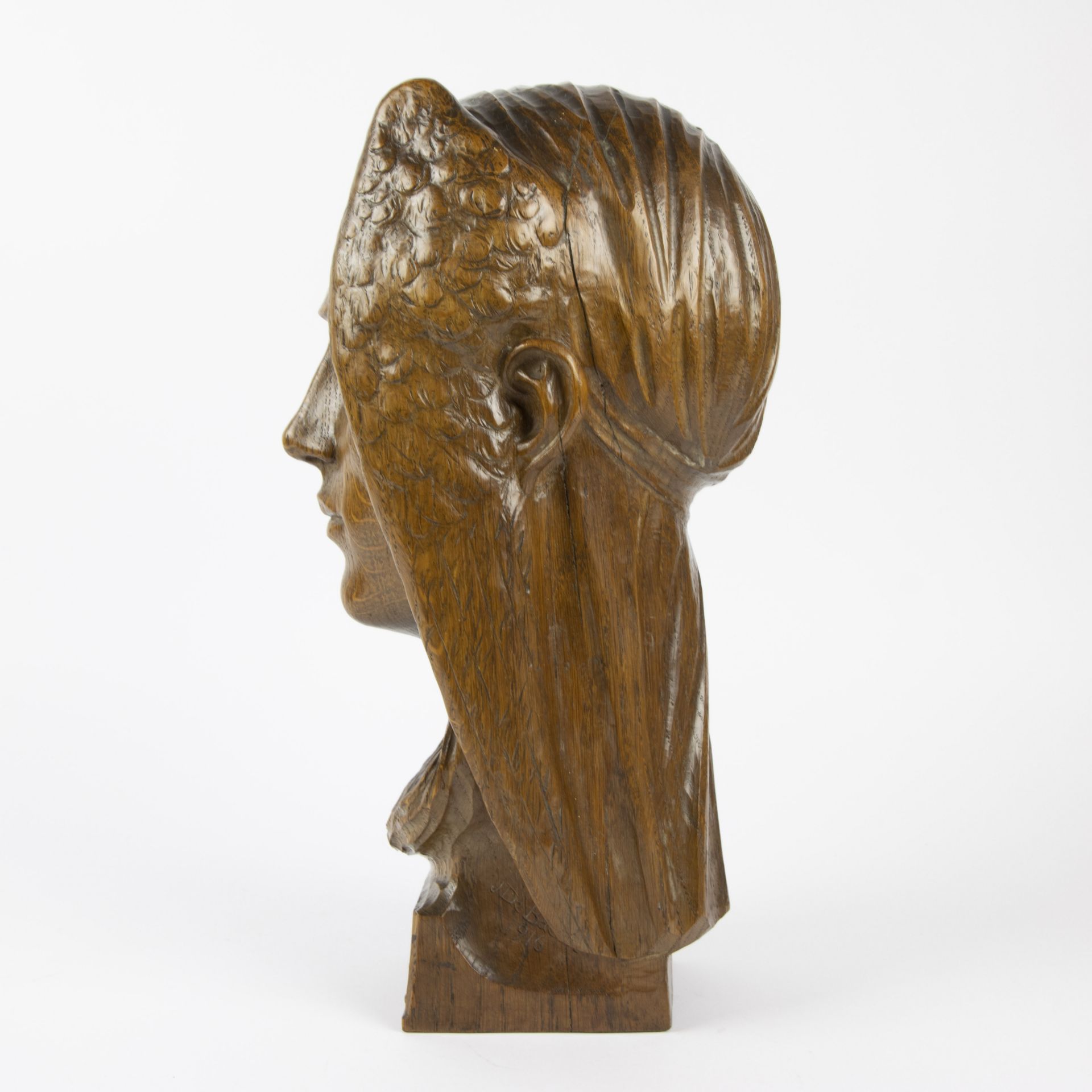 Art Deco female head 1916 - Bild 2 aus 5