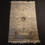 Silk oriental carpet