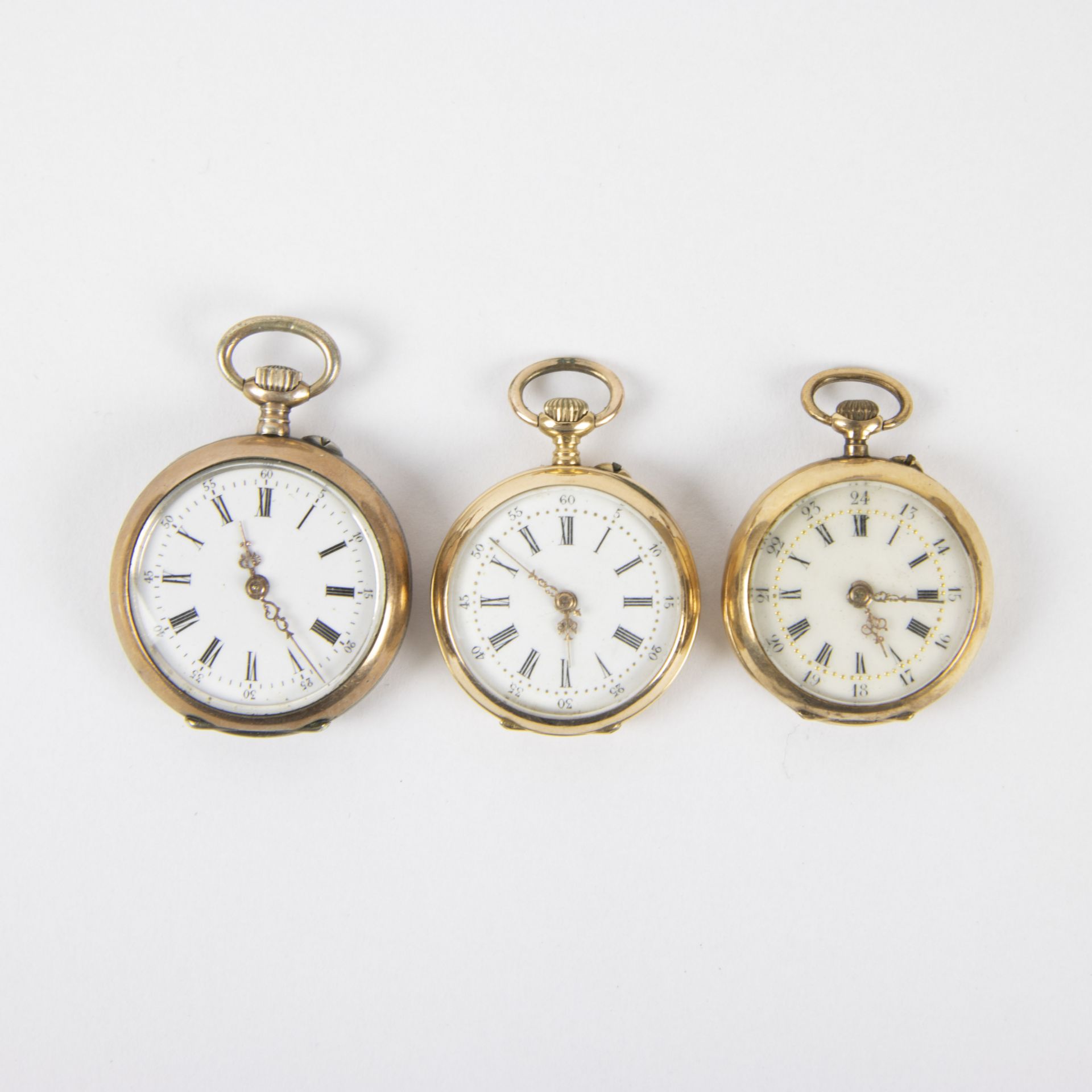 3 pocket watches