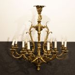 Bronze chandelier