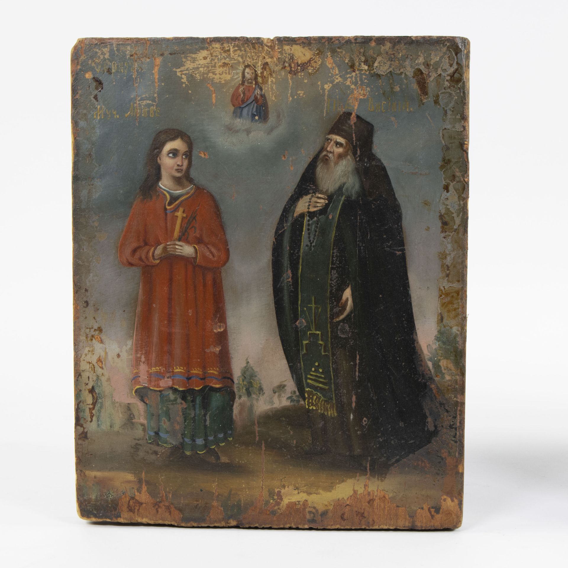 2 Antique Russian Icons, 19th century - Bild 4 aus 5