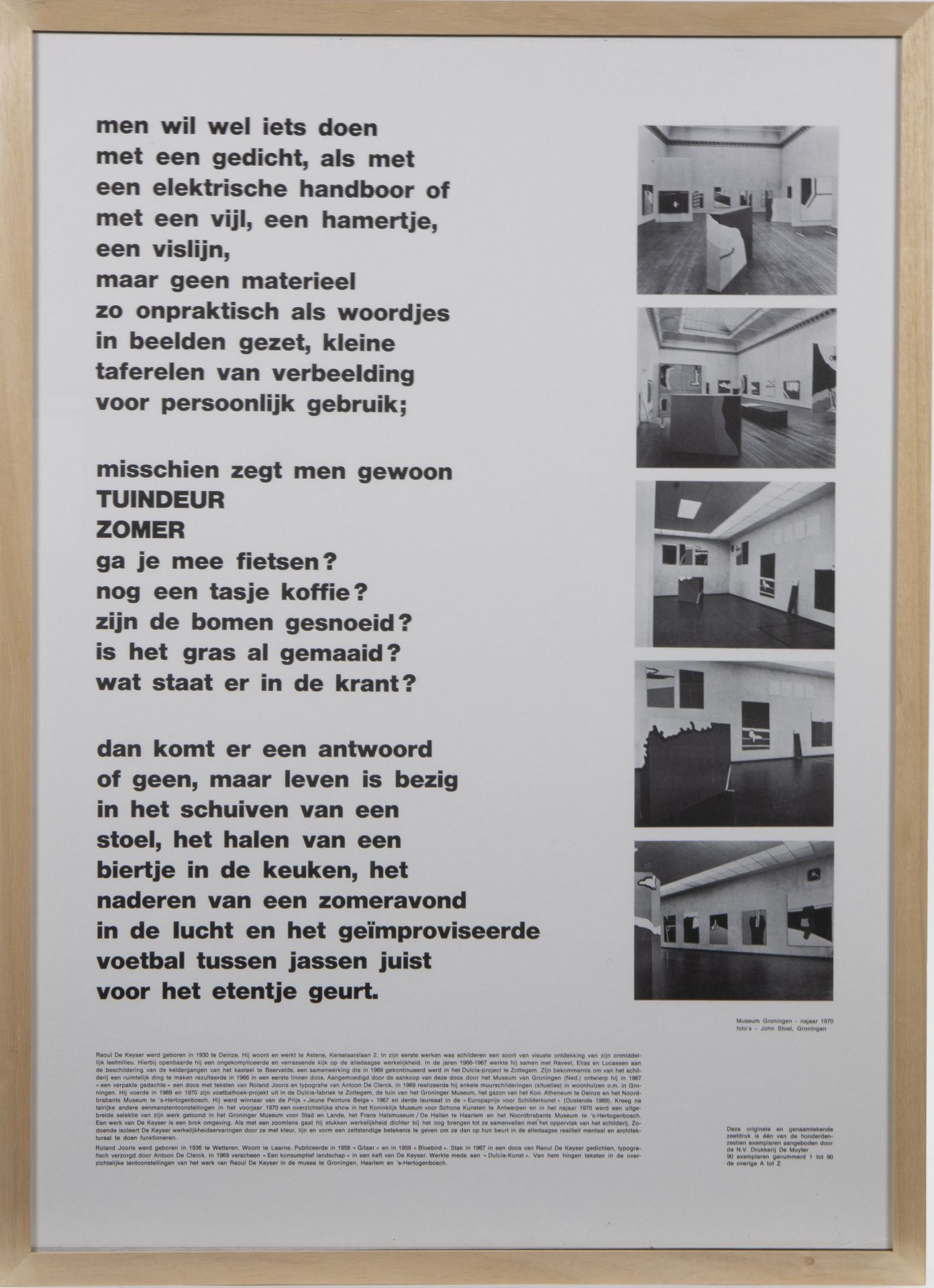 Poster Raoul De Keyser - Bild 2 aus 2