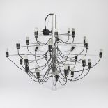Chandelier - Model '2097/30' designed by Gino Sarfatti for Arteluce/Flos - Italy - 1960's