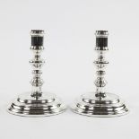 Couple Christofle candlesticks