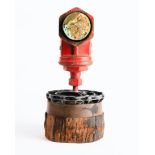 Assembly Raghja 9 vintage fire hydrant with artworks Lotte De Mulder