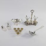 Collection of silver and silvered