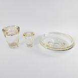 Andries Copier - Leerdam collection of glassware, marked