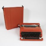 Red Valentine Typewriter by Ettore Sottsass for Olivetti Synthesis, 1970s