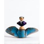 Assembly Raghja 5 Old ship propeller with Kokeshi statue