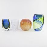 Collection of Murano glassware