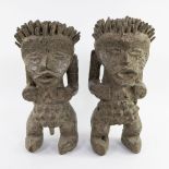 Mambila wooden statues Cameroon