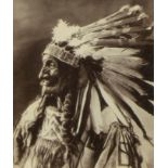 Antique photograph of a Native American Manitou