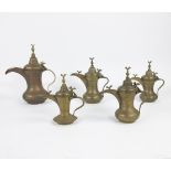 5 desert teapots with opening beak for introducing filtering material Saudi Arabia