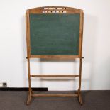 Vintage Torck blackboard with abacus