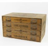 Beautiful sewing box - laine repriser, trade mark Chadwick