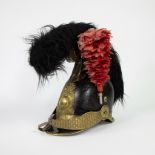French 19th century fire helmet period Louis Philippe