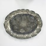 Silver dish, Indonesian, 20th century 1230 gr (silver 800)