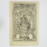 Woodcut image God the Father early 17th century